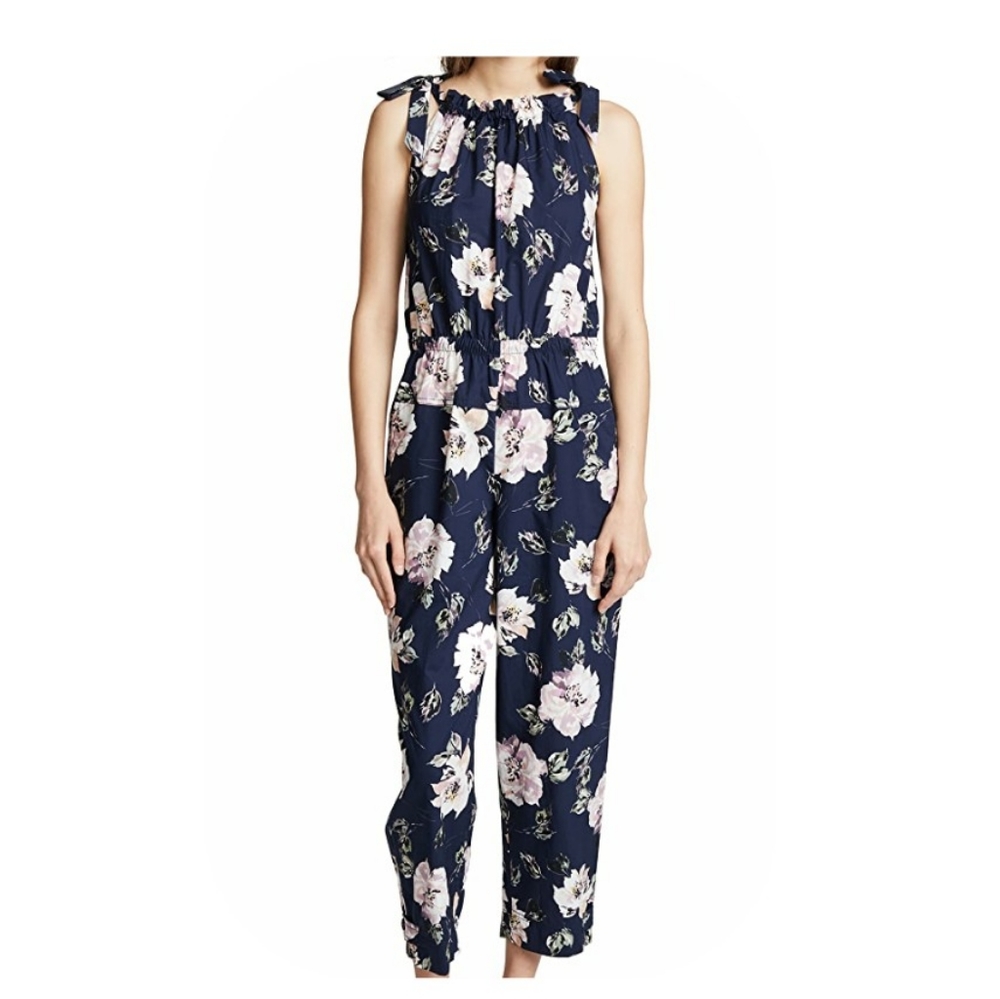 Rebecca Taylor Magnolia Jumpsuit Floral NWT